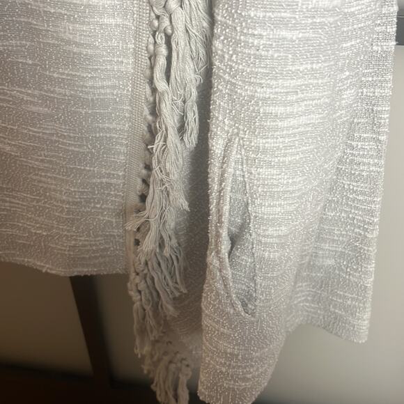 JACK BY BB DAKOTA ALPINE FRINGE COTTON CARDIGAN Size Small - Picture 5 of 9